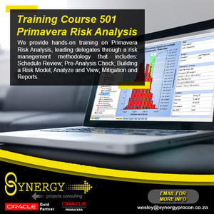Live Online Instructor-led Primavera Risk Analysis Course